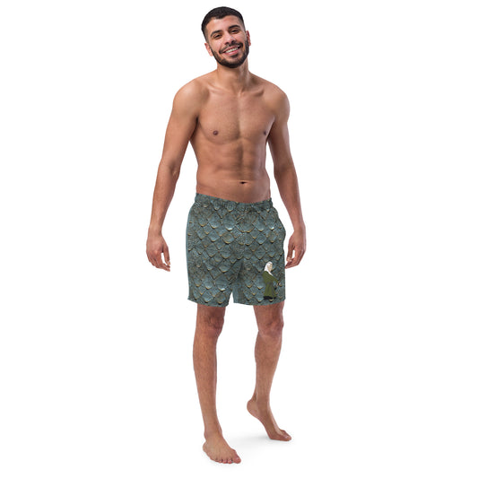 Aemond Targaryen All-Over Print Swim Trunks