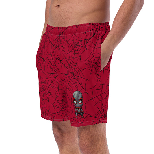 Miles Morales All-Over Print Swim Trunks - Fandom-Made