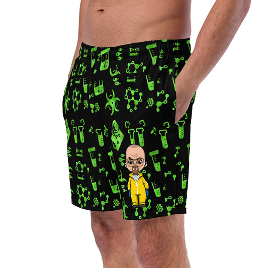 Walter White All-Over Print Swim Trunks - Fandom-Made