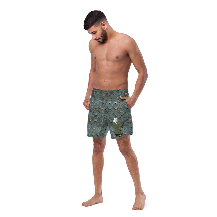 Aemond Targaryen All-Over Print Swim Trunks