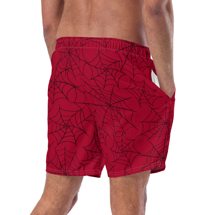 Miles Morales All-Over Print Swim Trunks - Fandom-Made