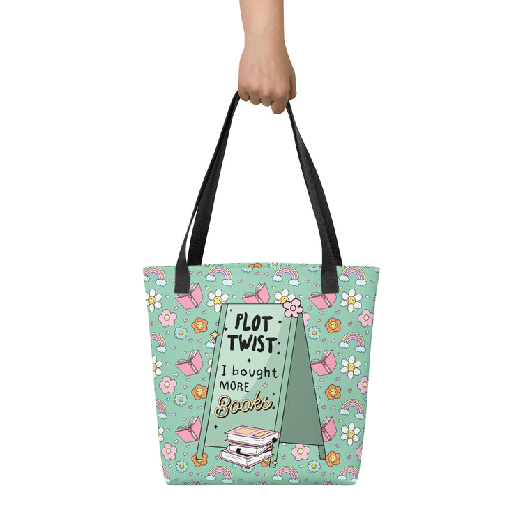 Plot Twist Tote Bag