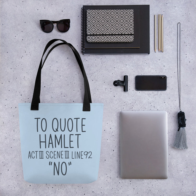 Hamlet Quote Tote Bag - Fandom-Made