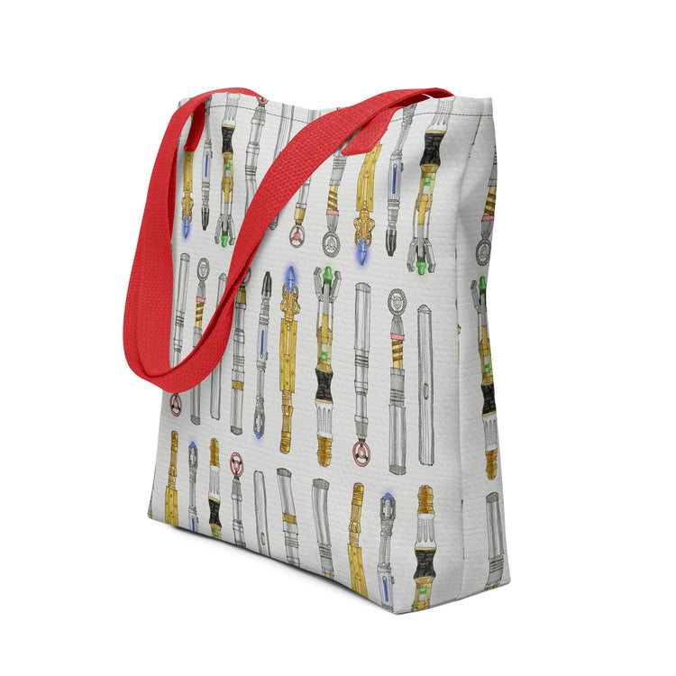 Sonic Screwdriver All-Over Print Tote - Fandom-Made