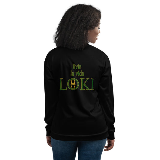 Livin La Vida Loki Bomber Jacket - Fandom-Made
