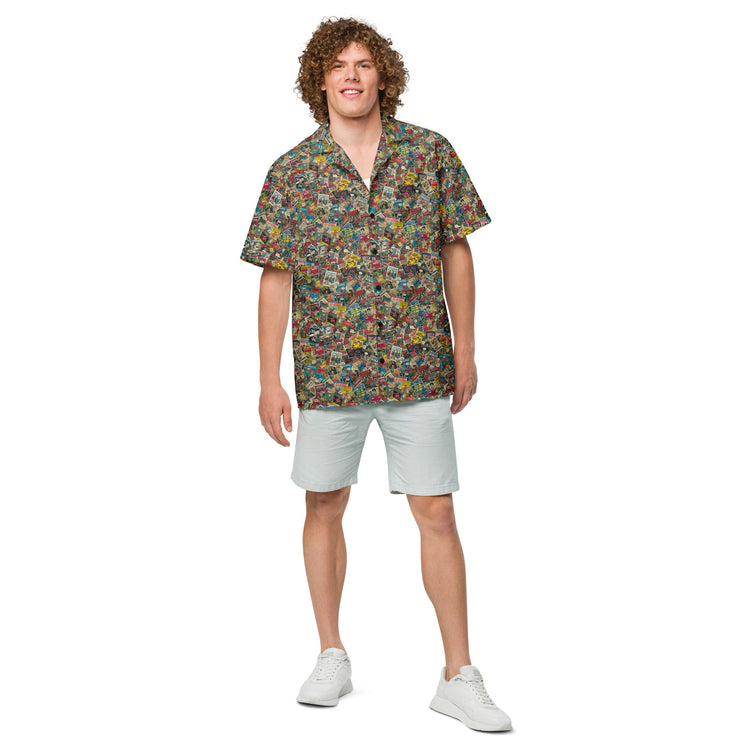 Comics Hawaiian Shirt