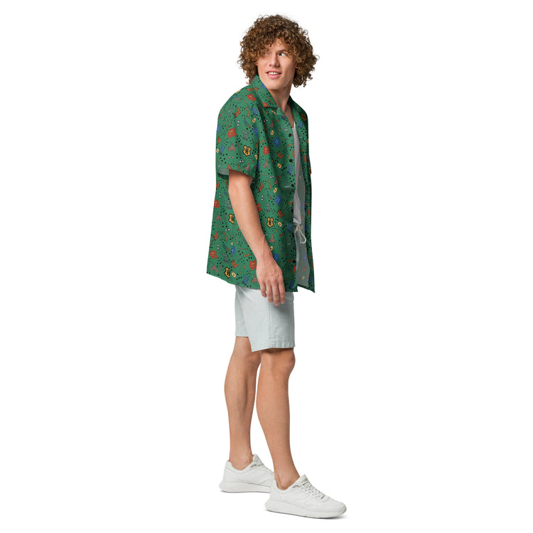 Hogwarts Slytherin House Hawaiian Shirt