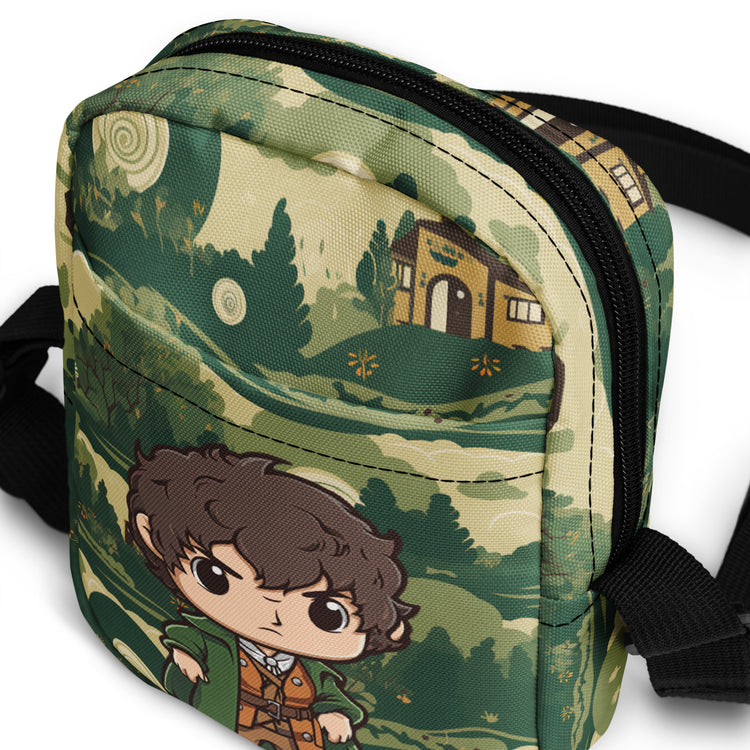 Frodo All-Over Print Utility Crossbody Bag - Fandom-Made