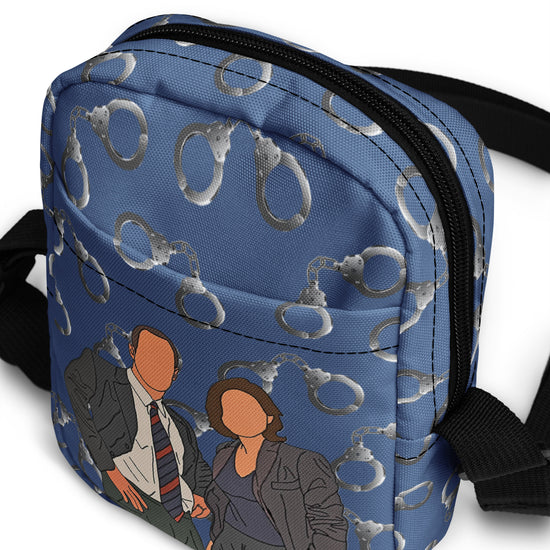 Benson and Stabler All-Over Print Utility Crossbody Bag - Fandom-Made