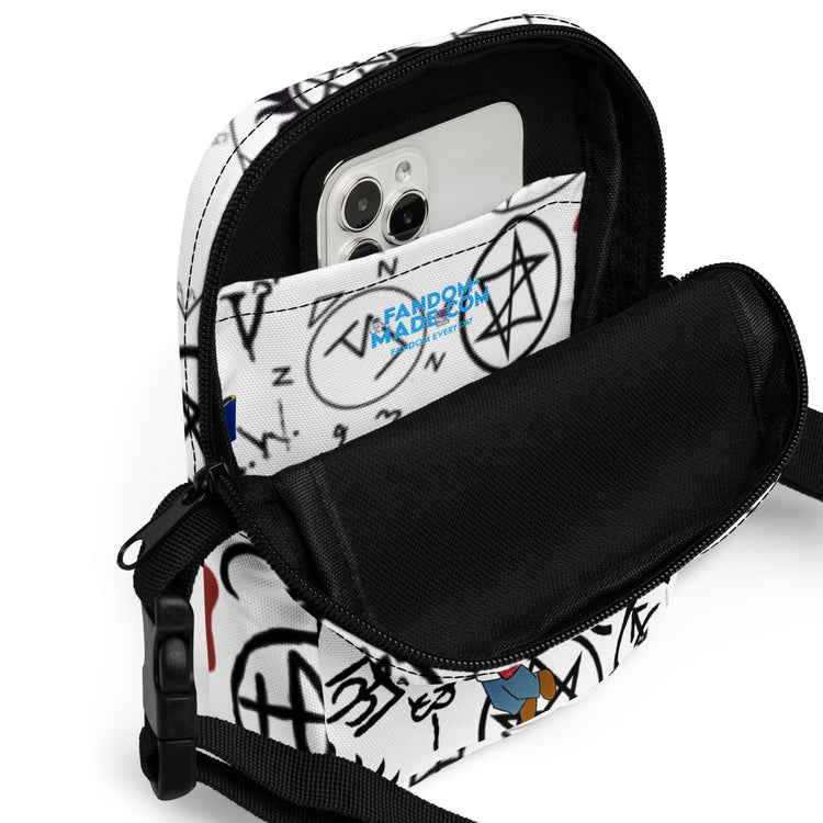 Supernatural Trio All-Over Print Utility Crossbody Bag - Fandom-Made