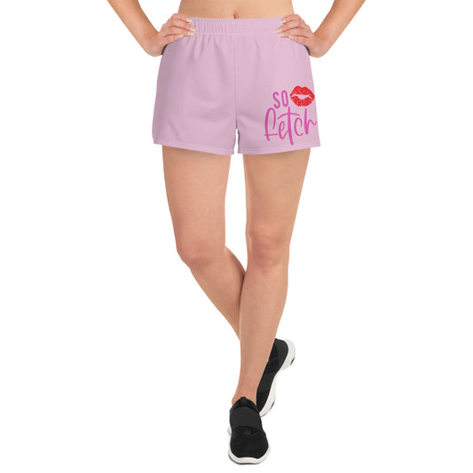 So Fetch Women’s Athletic Shorts - Fandom-Made