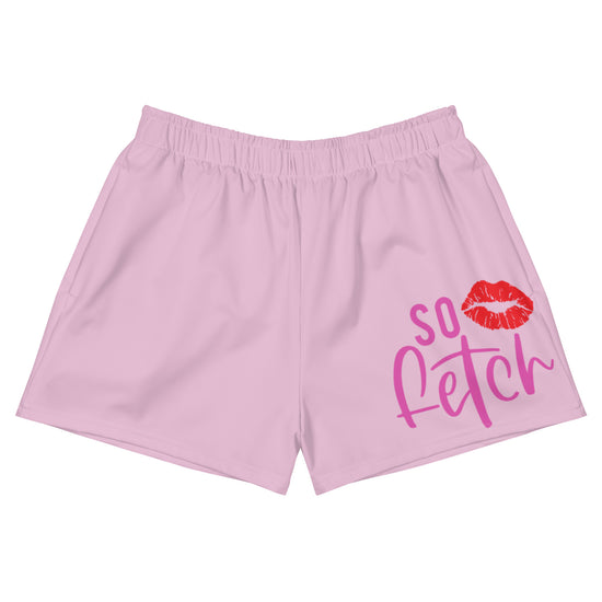 So Fetch Women’s Athletic Shorts - Fandom-Made