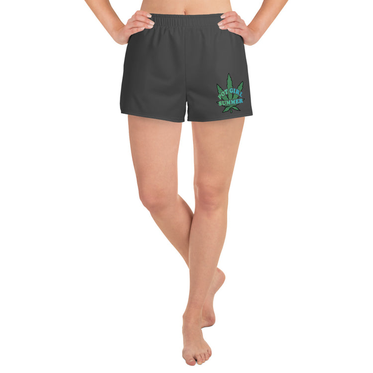 Pot Girl Women’s Athletic Shorts