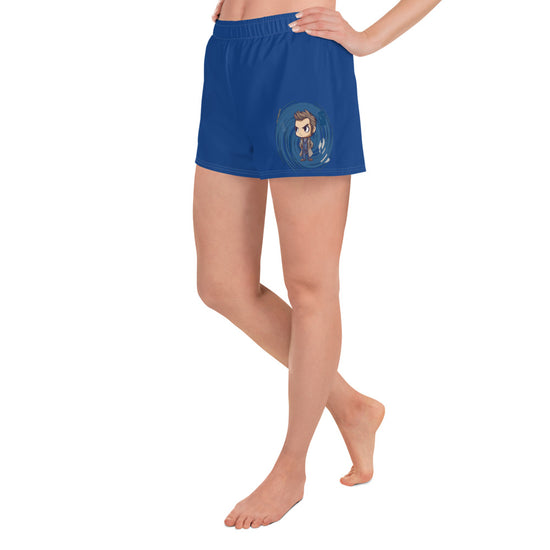 Timey Wimey Tenth Doctor Women’s Athletic Shorts - Fandom-Made