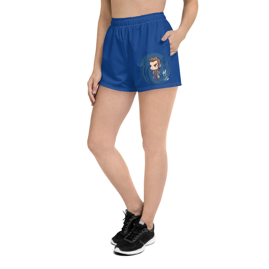 Timey Wimey Tenth Doctor Women’s Athletic Shorts - Fandom-Made