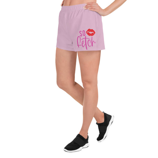 So Fetch Women’s Athletic Shorts - Fandom-Made