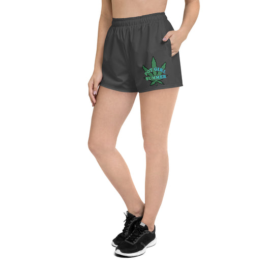 Pot Girl Women’s Athletic Shorts