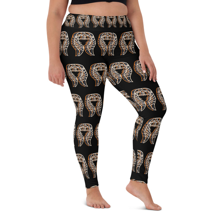 Ahsoka Head and Face Yoga Leggings - Fandom-Made