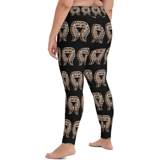 Ahsoka Head and Face Yoga Leggings - Fandom-Made