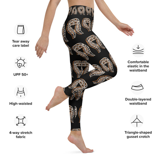 Ahsoka Head and Face Yoga Leggings - Fandom-Made