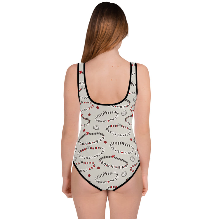 Tortured Friendship Bracelets All-Over Print Youth Swimsuit - Fandom-Made