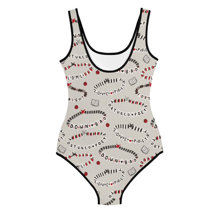 Tortured Friendship Bracelets All-Over Print Youth Swimsuit - Fandom-Made