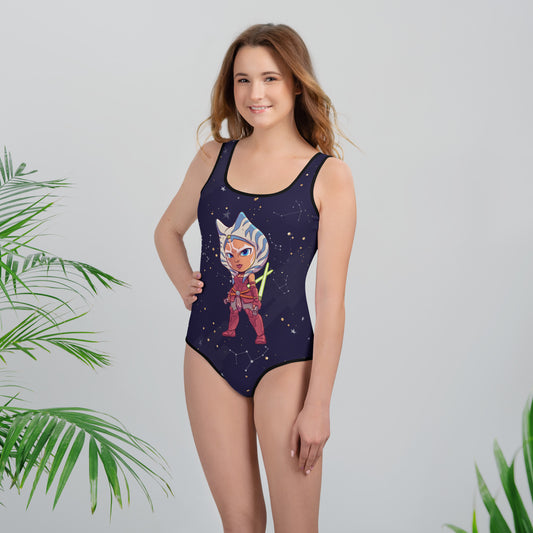 Ahsoka All-Over Print Youth Swimsuit - Fandom-Made