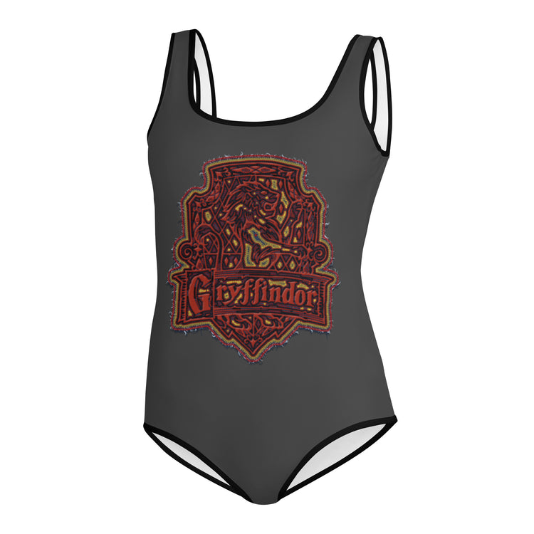 Gryffindor Crest Youth Swimsuit - Fandom-Made