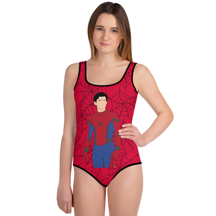 Spider-Man All-Over Print Youth Swimsuit - Fandom-Made
