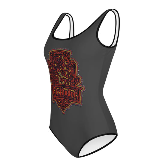 Gryffindor Crest Youth Swimsuit - Fandom-Made