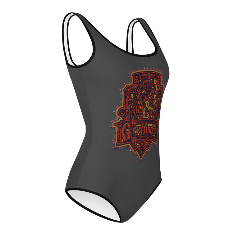 Gryffindor Crest Youth Swimsuit - Fandom-Made