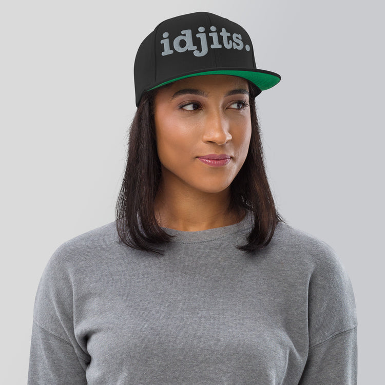 Idjits. Classic Snapback - Fandom-Made