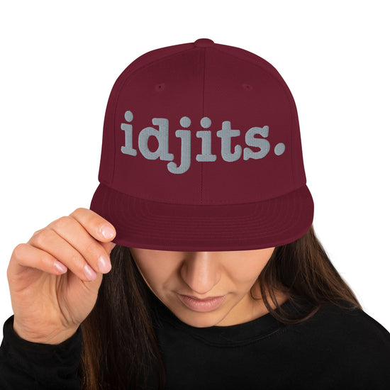 Idjits. Classic Snapback - Fandom-Made
