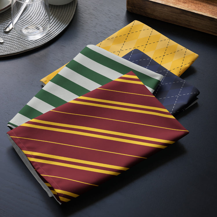 Hogwarts Houses Cloth Napkin Set - Fandom-Made