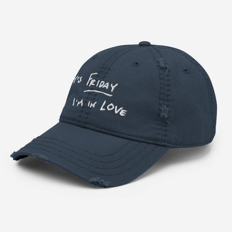 The Cure Distressed Hat - Fandom-Made