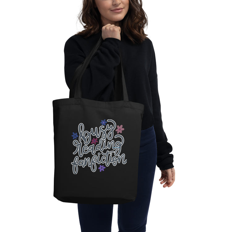 Busy Reading Fan Fiction Eco Tote Bag - Fandom-Made