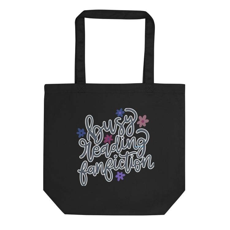 Busy Reading Fan Fiction Eco Tote Bag - Fandom-Made