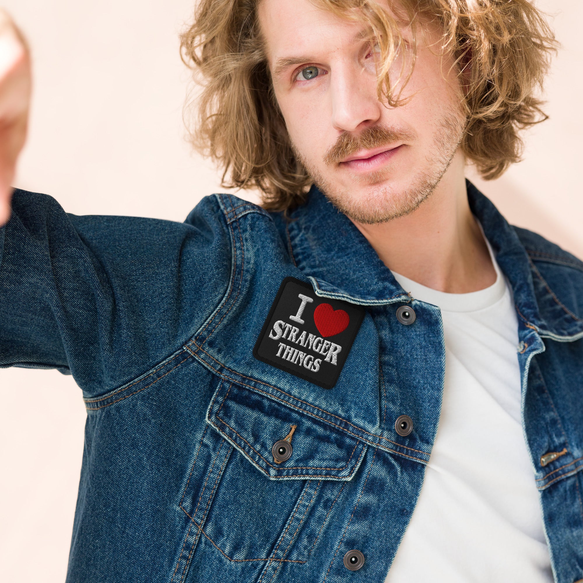 I Love Stranger Things Embroidered Patch – Fandom-Made