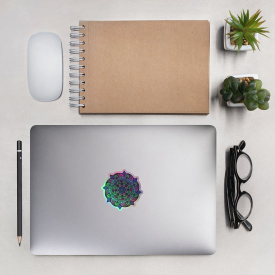 Profanities Mandala Holographic Stickers - Fandom-Made