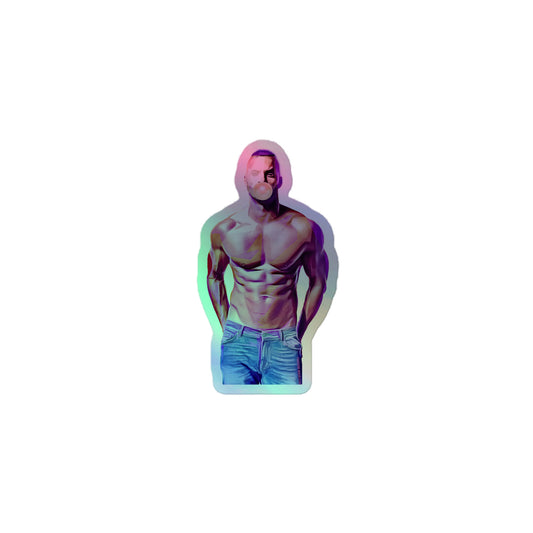 Ricky Whittle Holographic Stickers - Fandom-Made