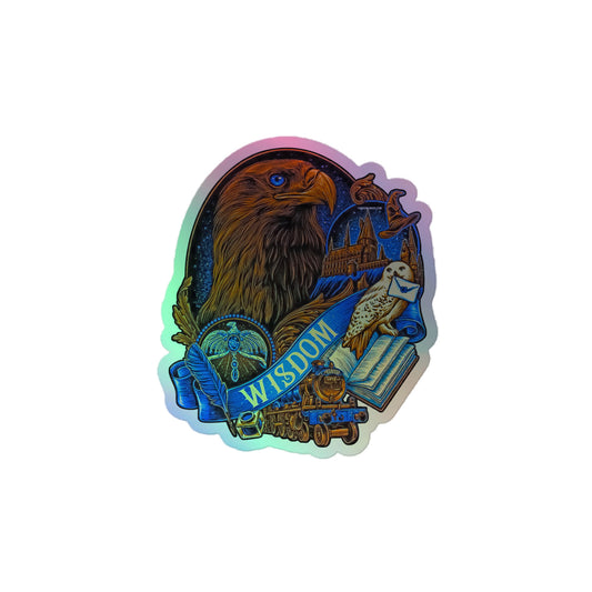 Ravenclaw Wisdom Holographic Stickers - Fandom-Made