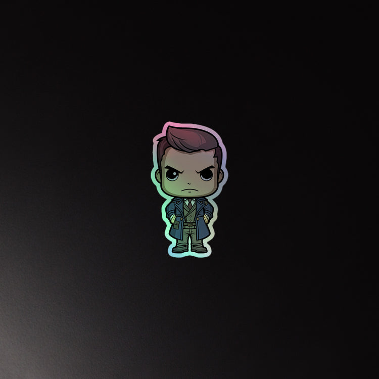 Captain Jack Harkness Holographic Stickers - Fandom-Made