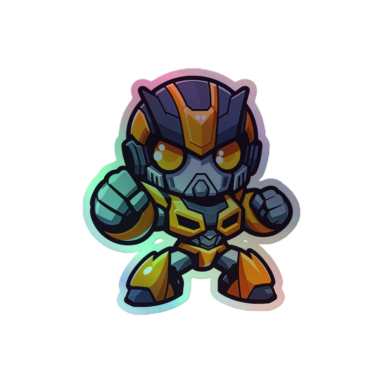 Bumblebee Holographic Stickers - Fandom-Made