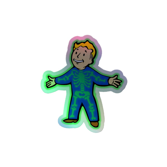 How About a Hug Holographic Stickers