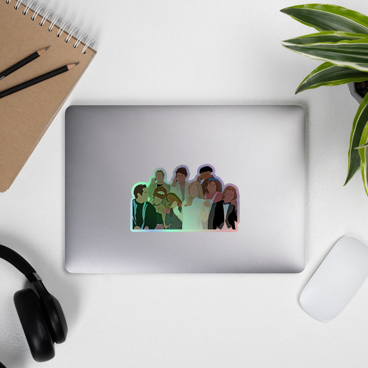 Clueless Group Holographic Stickers - Fandom-Made