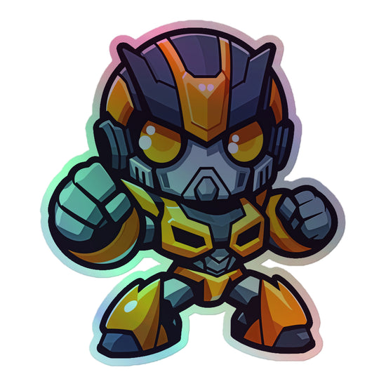 Bumblebee Holographic Stickers - Fandom-Made