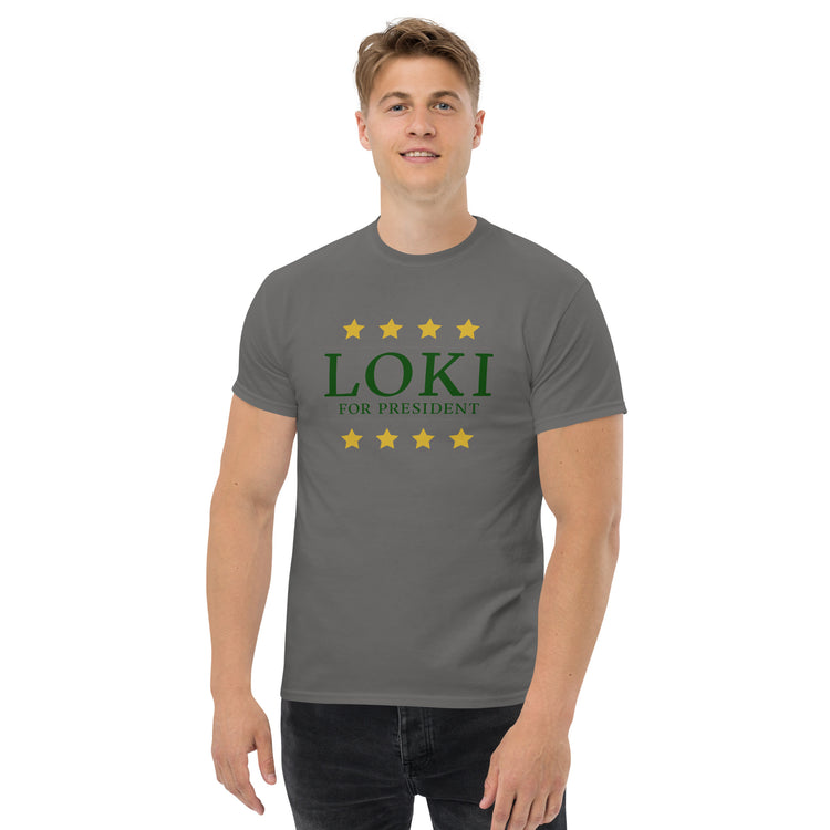 Loki For Pres Men’s Classic Tee - Fandom-Made