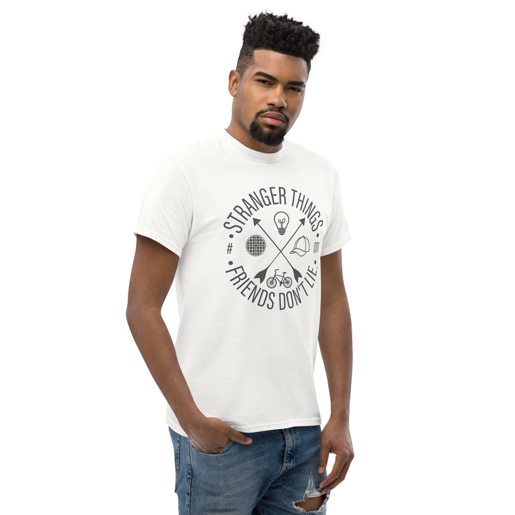 Friends Don't Lie Men’s Classic Tee - Fandom-Made