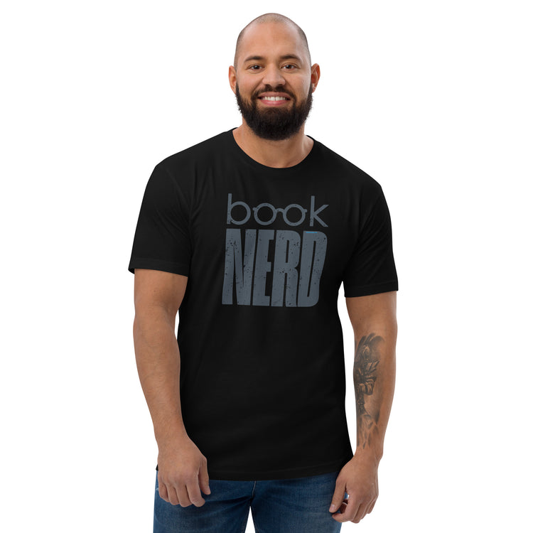 Book Nerd Men's Fitted T-Shirt - Fandom-Made