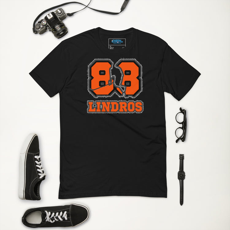 Eric Lindros Men's Fitted T-Shirt - Fandom-Made